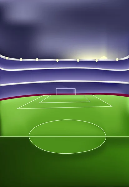 Piłka nożna Stadion ilustracja — Wektor stockowy