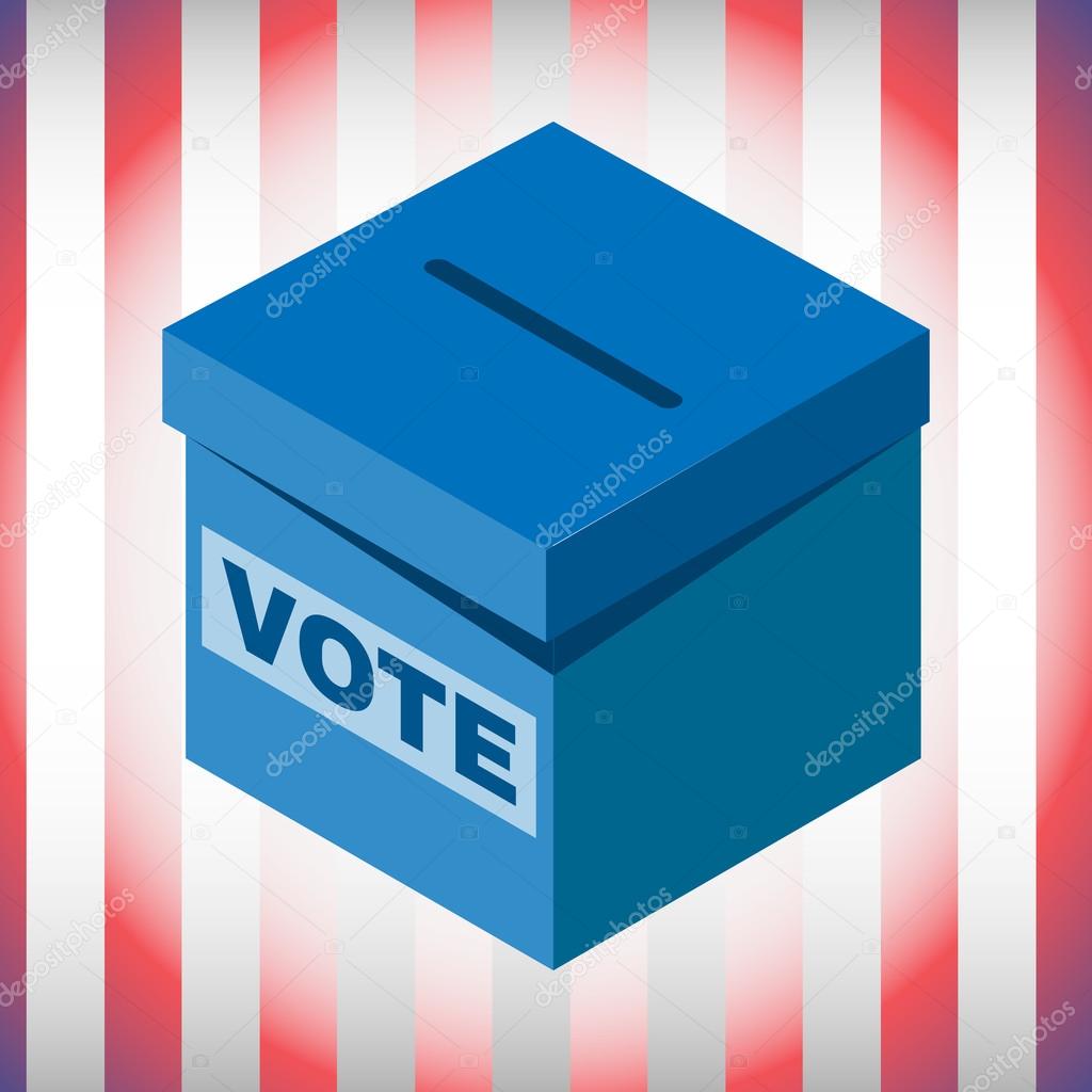 Voting box USA Election 2016 