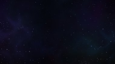 yıldızlı gece gökyüzü.