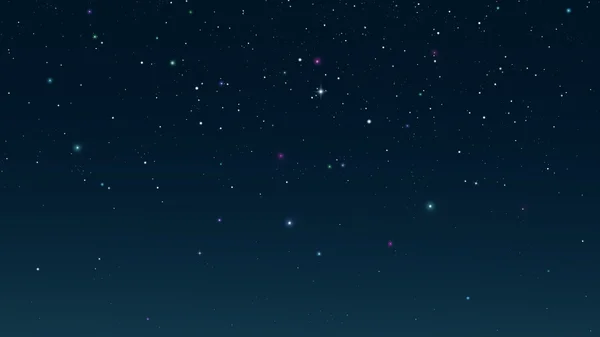 yıldızlı gece gökyüzü.