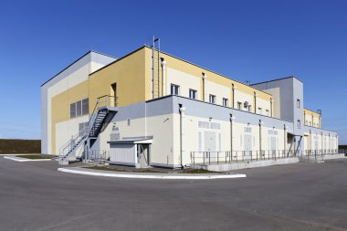 Kapalı tip termik santrali, genel görünümü