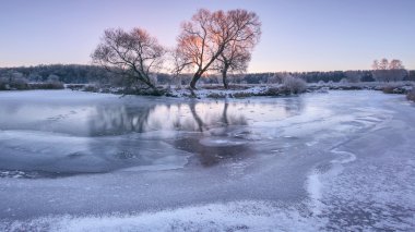 soğuk kış sabahı