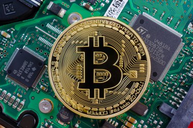 Anakart üzerinde Bitcoin gibi bir bilgisayar çipi kavramı