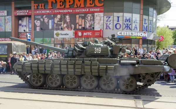 Military Parade for the 70th anniversary of the victory over fas — Stock Photo, Image