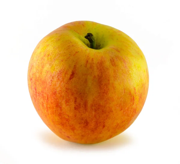 Manzana, aislada sobre fondo blanco — Foto de Stock