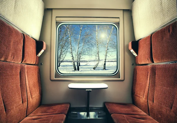 Tren penceresinden görünüm