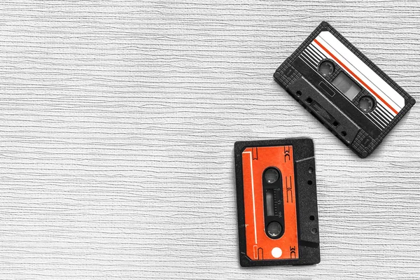 Oude audio cassette — Stockfoto