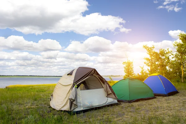 Camping — Stockfoto