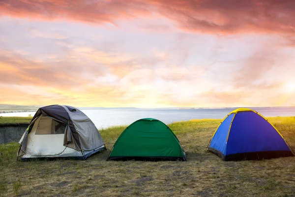 Camping — Stockfoto