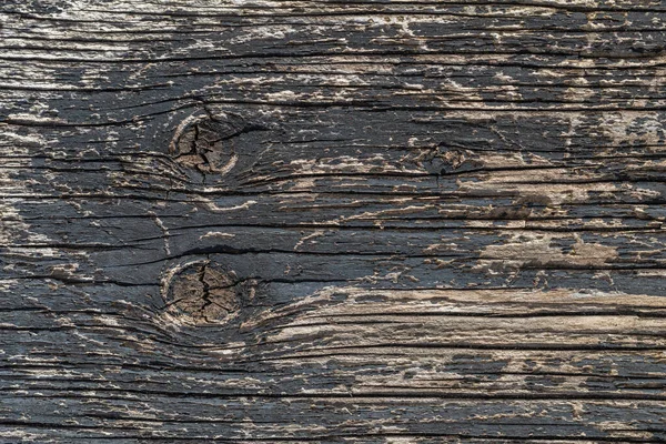 Antigua Superficie Texturizada Fondo Madera Con Pintura Negra Pelada Textura — Foto de Stock