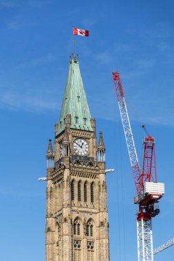 Kanada, Ottawa 'da Parlamento Barış Kulesi yenileniyor.