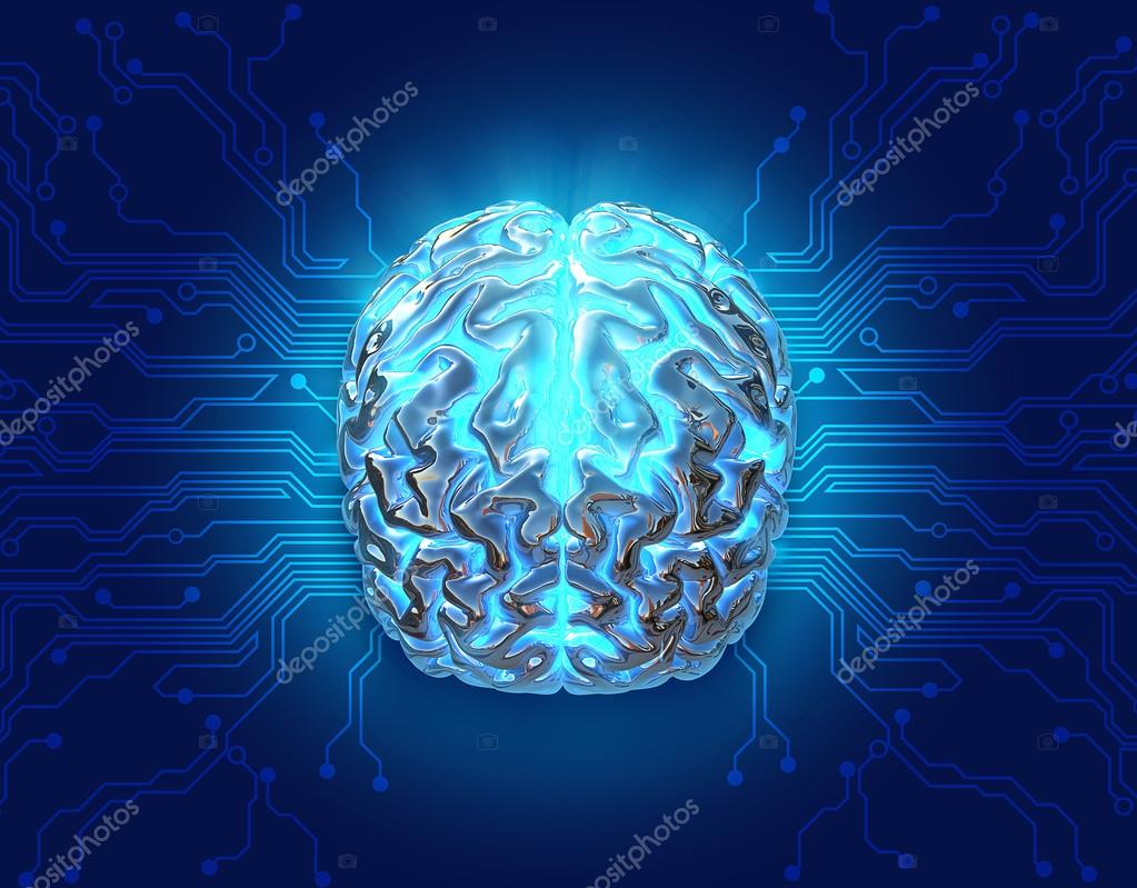 Brain technology. Красивый мозг. Мозг красиво. Изображение мозга. Синий мозг.