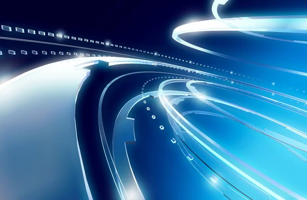 Satır döngü arka plan mavi