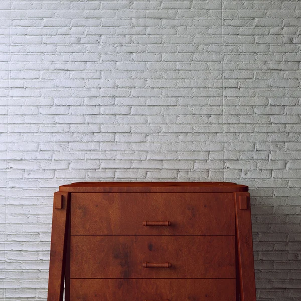 Masanın üzerinde beyaz tuğla