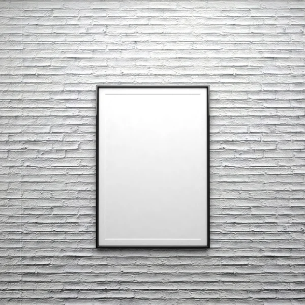 Beyaz çerçeve izole