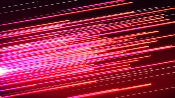 Pembe ve kırmızı hat 3D hızı