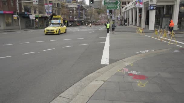 City Surf 2019 Maratonský Koutek Palmer William Streets Sydney City — Stock video