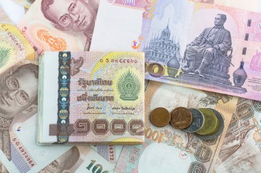Tayland baht banknot para