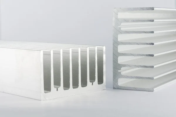 Aluminum heat sink — Stock Photo, Image