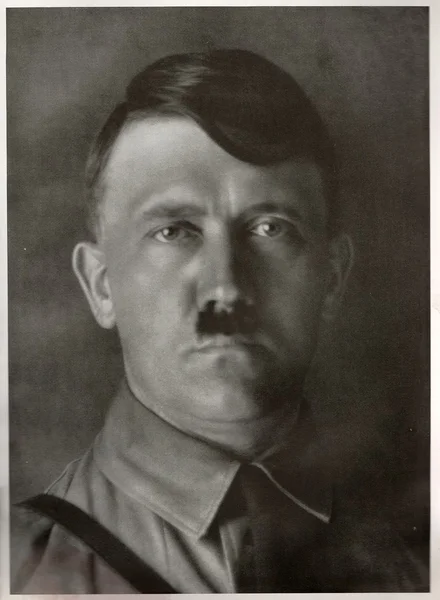 Alemanha 1929 Retrato Estúdio Adolf Hitler Líder Alemanha Nazi Reprodução — Fotografia de Stock