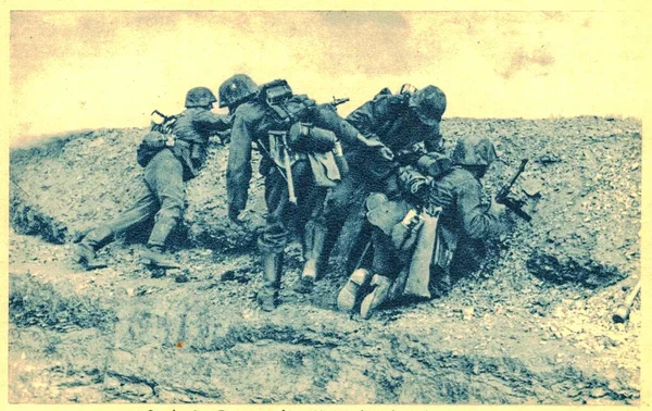 Aisne France Mai 1940 Deuxième Bataille Aisne Est Partie Principale — Photo