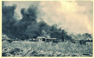 Amerikan birlikleri Palermo 'daki Yedinci Ordu' ya destek olmak için 81 mm havan topu ateşledi.