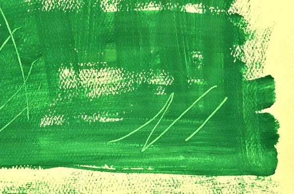 Fondo verde multicapa pintado a mano con arañazos — Foto de Stock