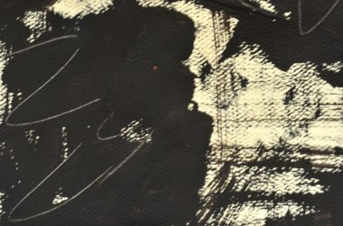 El çok katmanlı ve bulanık siyah arka plan ile çizikler boyalı