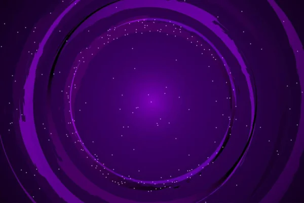 Abstrakter Hintergrund Vektor Illustration Lila Technologie Galaxie — Stockvektor
