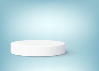 Stüdyo model ürünleri. Pastel açık mavi arkaplan