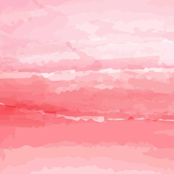 Pastel Rose Nature Peinture Fond Vecteur — Image vectorielle