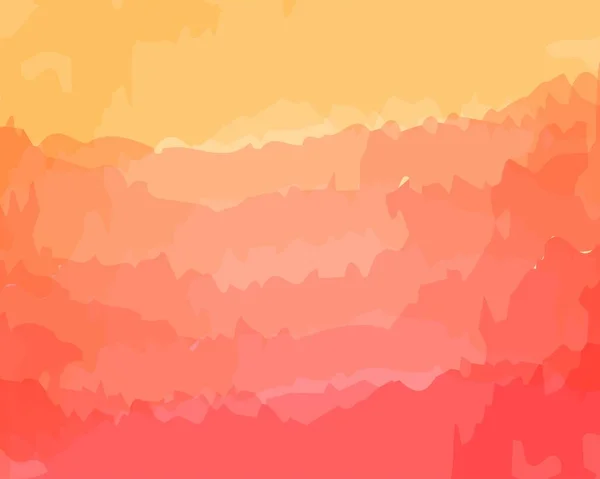 Акварельный Абстрактный Фон Лес Желтый Оранжевый — стоковое фото