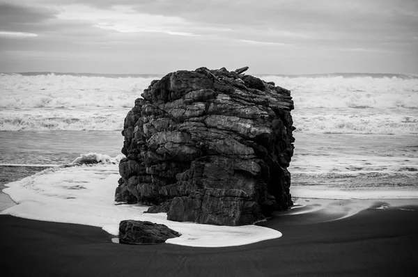 Rocha na praia — Fotografia de Stock