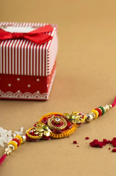 Indisk festival: Raksha Bandhan, Rakhi . – stockfoto