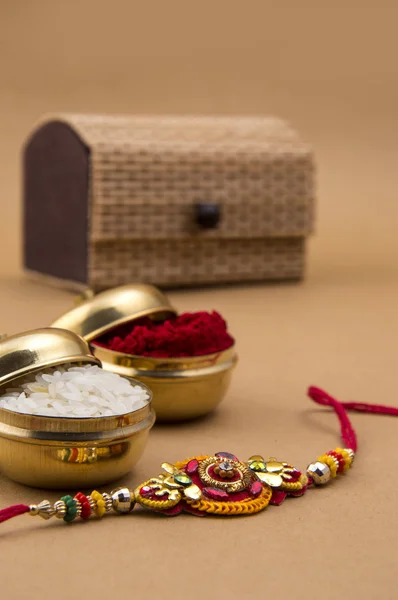 Indian festival: Raksha Bandhan, Rakhi. — Stock Photo, Image