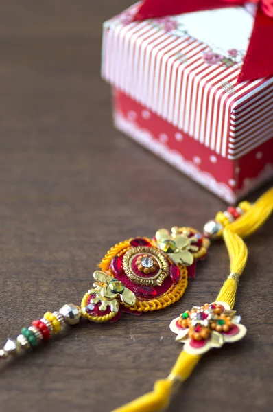 Indian festival: Raksha Bandhan, Rakhi. — Stock Photo, Image