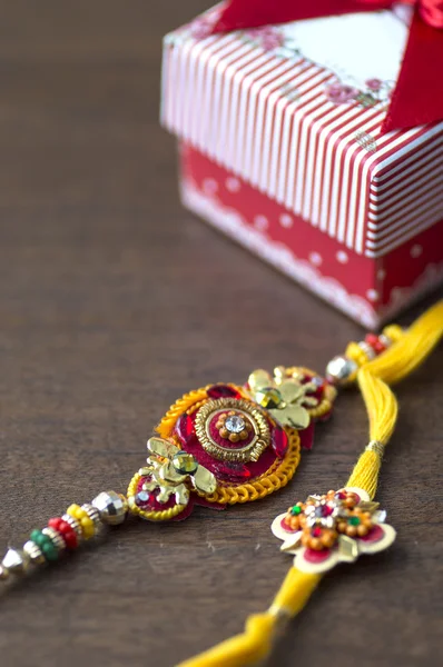 Indisk festival: Raksha Bandhan, Rakhi . - Stock-foto