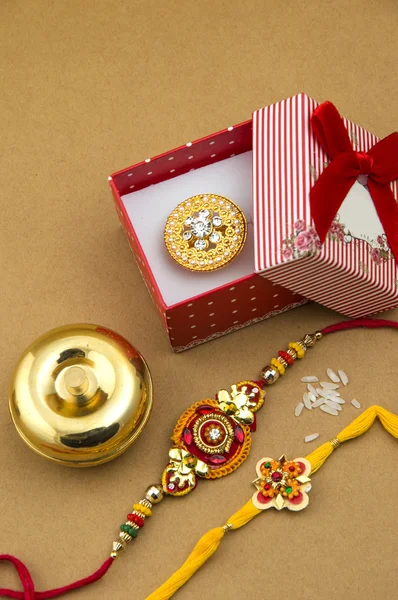 인도 축제: Raksha Bandhan, Rakhi. — 스톡 사진