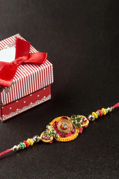 Indiai Fesztivál: Raksha Bandhan, Zsolt. — Stock Fotó