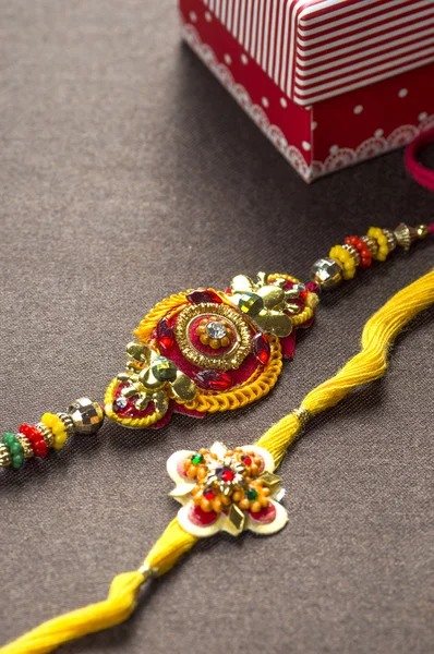 Indisk festival: Raksha Bandhan, Rakhi . - Stock-foto