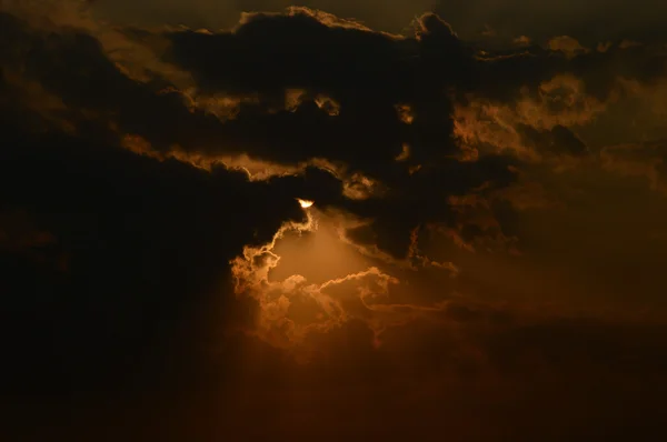 Céu bonito com nuvens — Fotografia de Stock