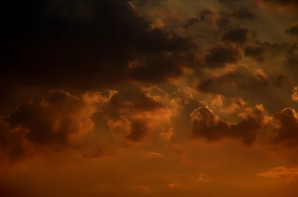 Krásná obloha s mraky — Stock fotografie