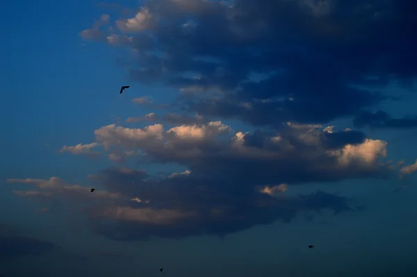 Mooie lucht met wolken — Stockfoto