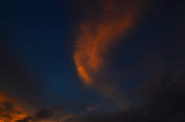 Céu bonito com nuvens — Fotografia de Stock