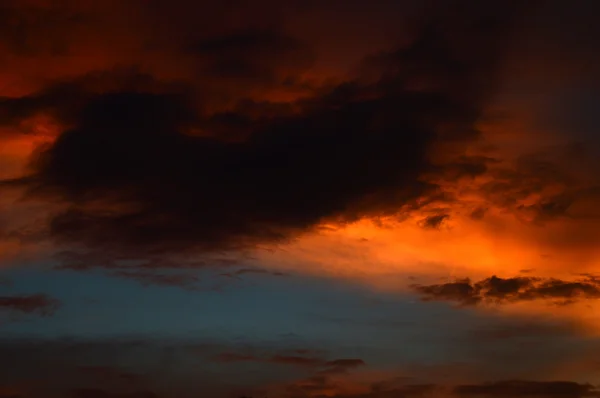 Krásná obloha s mraky — Stock fotografie
