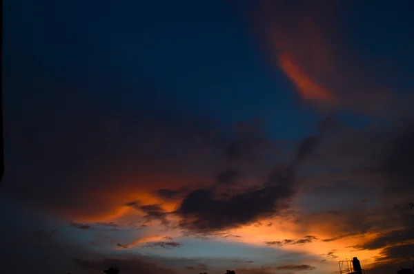 Bellissimo cielo con nuvole — Foto Stock