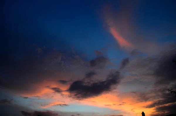 Bellissimo cielo con nuvole — Foto Stock