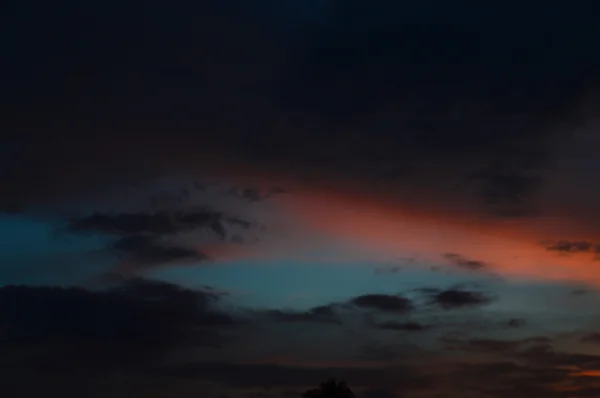 Bellissimo cielo con nuvole — Foto Stock