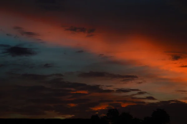 Bellissimo cielo con nuvole — Foto Stock