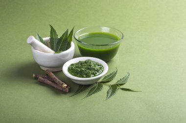 tıbbi neem yaprağı